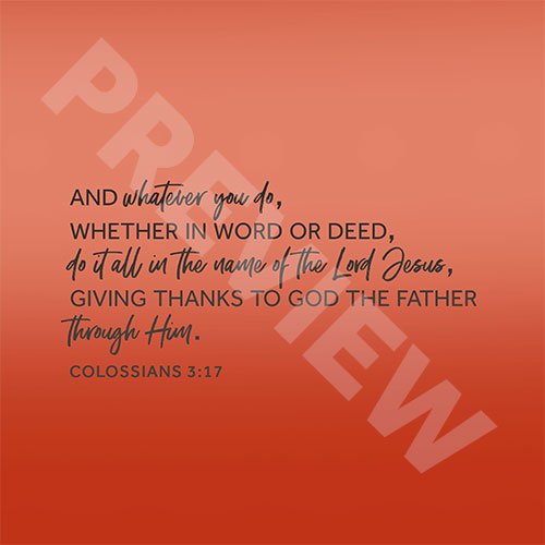 colossians 3 5-17 example of moral teaching