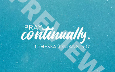 1 Thessalonians 5:17